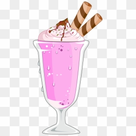 Transparent Milk Shake Png - Ice Cream Soda Clipart, Png Download - milk shake png