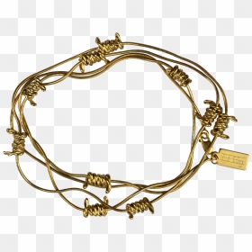 Bracelet, HD Png Download - barbed wire frame png