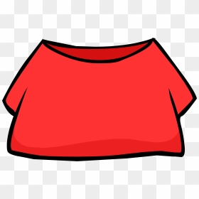 Club Penguin Rewritten Wiki - Club Penguin Clothes Png, Transparent Png - red t shirt png