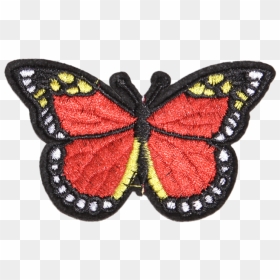 Special Red Butterfly Iron On Customized Patches - Термонаклейки Бабочки На Одежду, HD Png Download - red butterfly png