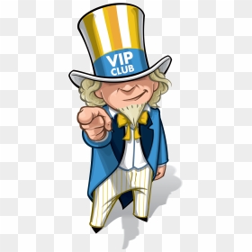 Cartoon Uncle Sam I Want You - Uncle Sam Cartoon Drawing, HD Png Download - i want you png