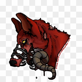 Nightmare Foxy Claw, HD Png Download - nightmare foxy png