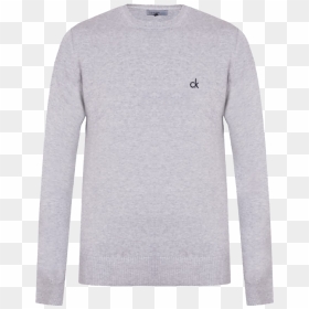 Calvin Klein Jumper C-neck Grey - Calvin Klein Swetry Męskie, HD Png Download - calvin klein png