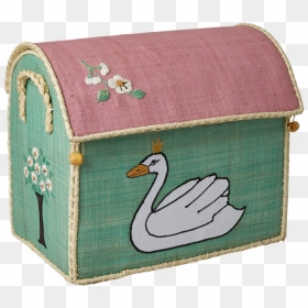 Small Ugly Duckling Story Themed Raffia Toy Storage - Velky Box Na Hracky, HD Png Download - duckling png
