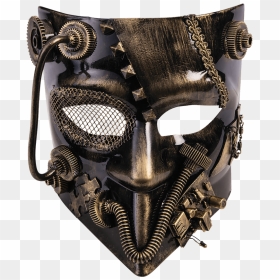 Transparent Gold Masquerade Mask Png - Medieval Ball Face Mask, Png Download - gold masquerade mask png