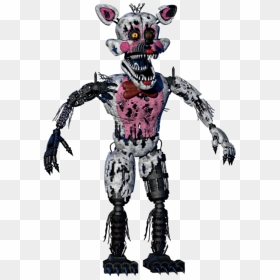 #animaleye #nightmare Funtime Foxy - Baby's Nightmare Circus Foxy, HD Png Download - nightmare foxy png