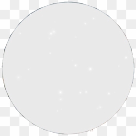 White Circle With Glitter - White Circle, HD Png Download - white glitter png