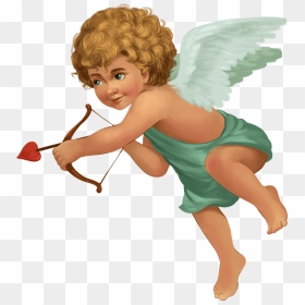 Cupid Shooting Arrow Clipart - Cupid Shooting Arrow, HD Png Download - cupid arrow png