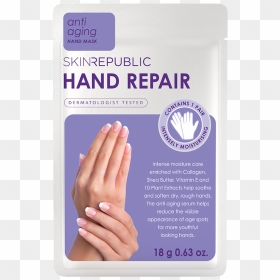 Skin Republic Hand Masks, HD Png Download - suprised face png