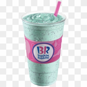 Baskin Robbins Mint Shake, HD Png Download - milk shake png