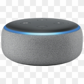 Amazon Echo Dot Hellgrau Stoff - Echo Dot 3rd Generation, HD Png Download - echo dot png