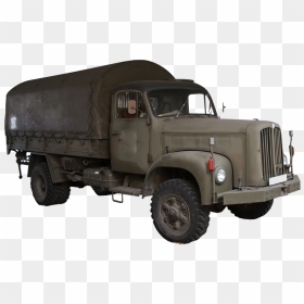Military Truck Png, Transparent Png - old truck png