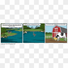 Cartoon, HD Png Download - duckling png