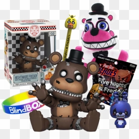 Funko Five Nights At Freddy"s - Funko Pop Golden Freddy, HD Png Download - nightmare foxy png