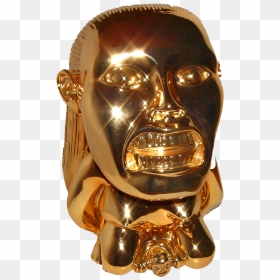 Gold Masquerade Mask - Skull, HD Png Download - gold masquerade mask png