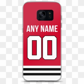 Chicago Blackhawks Jersey Samsung Case - Mobile Phone, HD Png Download - blackhawks png