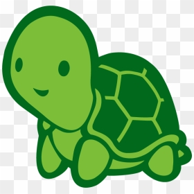 Cute Turtle Transparent Clipart, HD Png Download - turtle cartoon png
