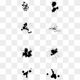 Splatter Procreate Free Brush, HD Png Download - png splatter