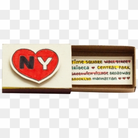 Heart, HD Png Download - i love ny png