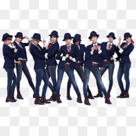 Girls Generation Dressed As Boys , Png Download - Mr Mr On Stage Snsd, Transparent Png - boys png