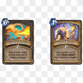 Hearthstone Descent Of Dragons Card List, HD Png Download - fire breathing dragon png