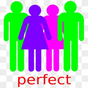 Men And Women Stick Figures, HD Png Download - stick people png