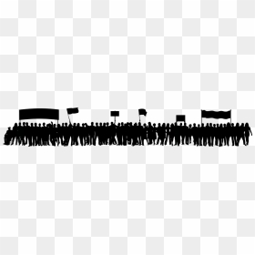 Protest Vector People - Demonstration Png, Transparent Png - vector people png