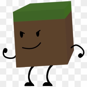 Bfdi Grass Block, HD Png Download - grass block png