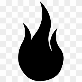Flame Svg, HD Png Download - fire outline png