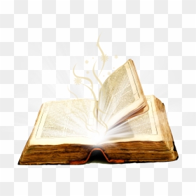 Bible Psalms Book Of Nehemiah - Transparent Background Magic Book Png, Png Download - magic book png