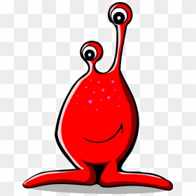 Red Alien Clipart - Alien Clip Art, HD Png Download - alien clipart png
