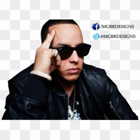 Share This Image - Leather Jacket, HD Png Download - daddy yankee png
