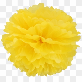 Yellow Pom Png Transparent, Png Download - pom poms png