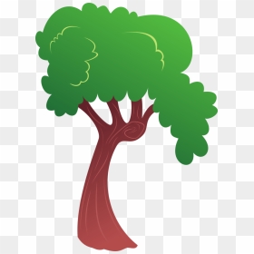 Tree Vector Png 2d Clipart , Png Download - 2d Tree Cartoon Png, Transparent Png - leafless tree png