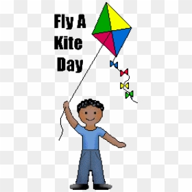 Kite Clip Art Free Fly A Day Boys And Girls - Boys With Kite Clipart, HD Png Download - boys png