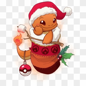 Transparent Stocking Stuffer Clipart - Christmas Charmander, HD Png Download - pokemon transparent png