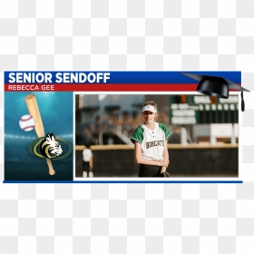 College Softball, HD Png Download - softball player png