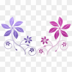 Transparent Colorful Flowers Png - Purple Colour Flowers Png, Png Download - dead flowers png