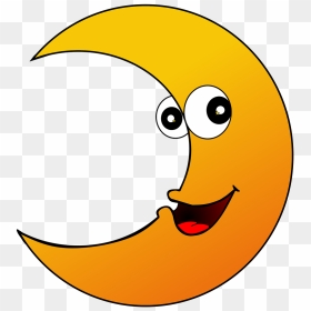 Moon Animasi, HD Png Download - moon crescent png