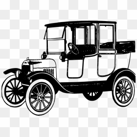 Old Style Car - Ford Model T Clipart, HD Png Download - old truck png