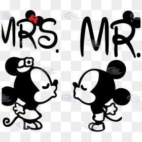 Mickey Mouse Clipart Couple - Cute Mickey Mouse And Minnie Mouse, HD Png Download - mickey mouse clipart png