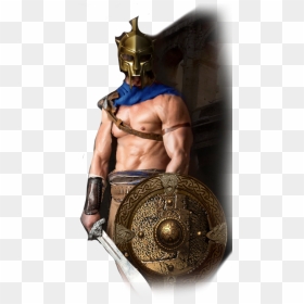 Armour, HD Png Download - gladiator helmet png