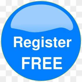 Circle, HD Png Download - register button png