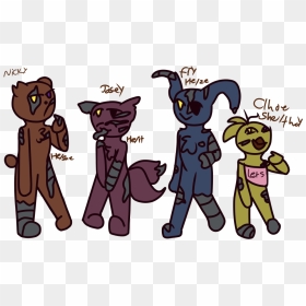 Cartoon, HD Png Download - nightmare foxy png