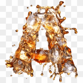 Cola Ice Font - Ice Cola Splash Png, Transparent Png - cola splash png
