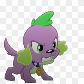 My Little Pony Spike Angry, HD Png Download - angry dog png