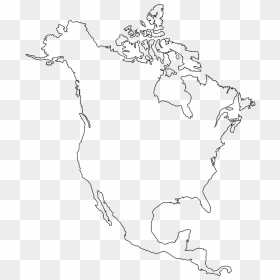 America Outline Png, Transparent Png - america outline png