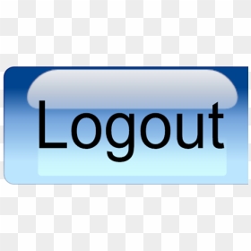 Signage, HD Png Download - logout icon png