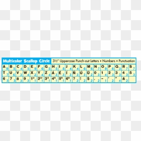Number, HD Png Download - scallop circle png