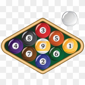Rack, HD Png Download - 9 ball png